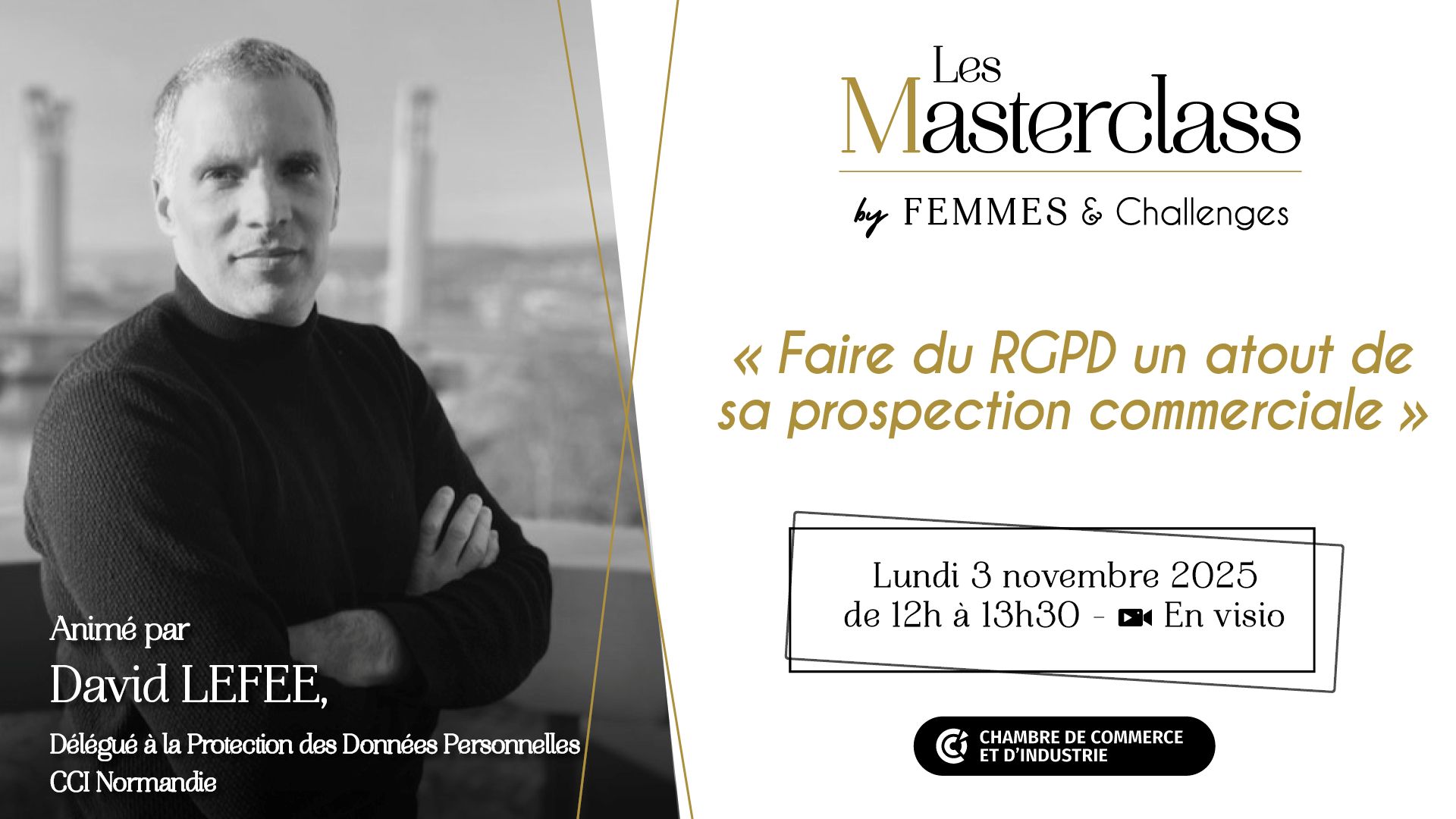 Masterclass #16 - "Faire du RGPD un atout de la prospection commerciale"