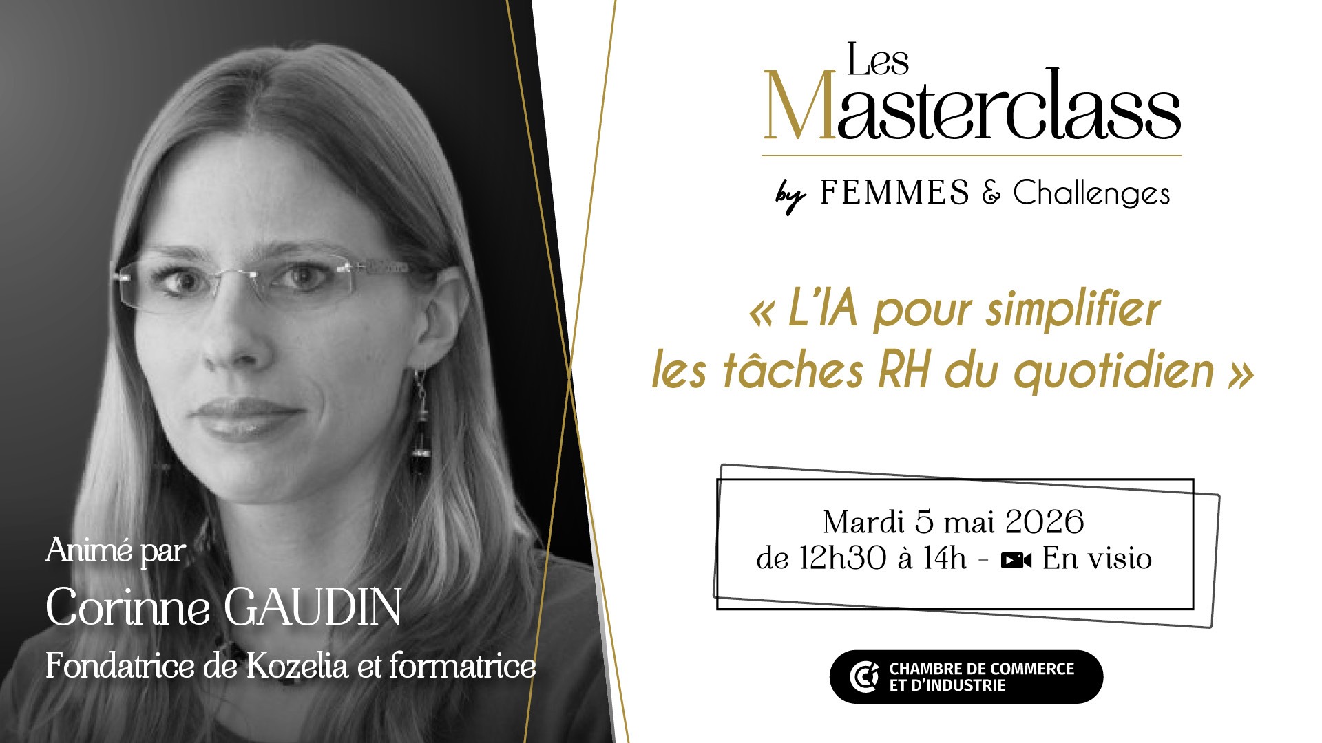 Masterclass Femmes & Challenges : L'IA pour simplifier les tâches RH du quotidien