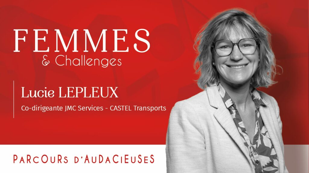 Lucie Lepleux, dirigeante de JMC Service et adhérente Femmes & Challenges dans la Manche