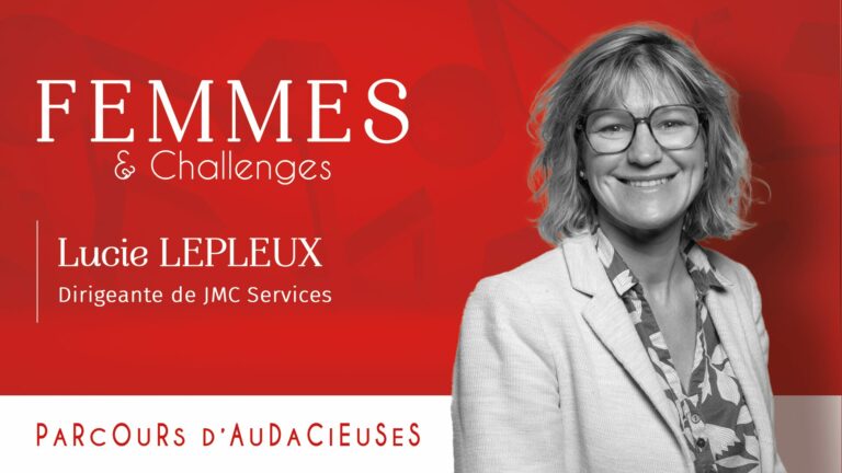 Lucie Lepleux, dirigeante de JMC Service et adhérente Femmes & Challenges dans la Manche